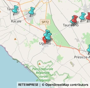Mappa Via Ancona, 73059 Ugento LE, Italia (5.60364)