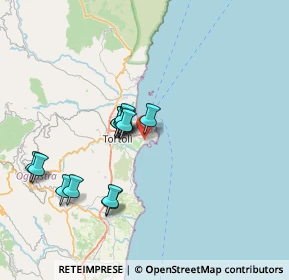 Mappa Viale Ungaretti, 08048 Tortolì NU, Italia (7.07846)