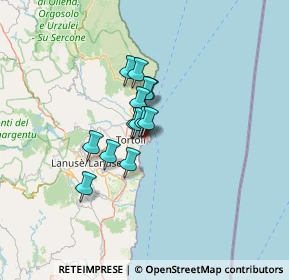 Mappa Viale Ungaretti, 08048 Tortolì NU, Italia (8.54846)