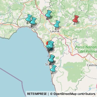 Mappa 87020 Tortora CS, Italia (13.98625)