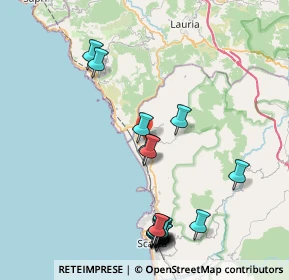 Mappa 87020 Tortora CS, Italia (10.459)