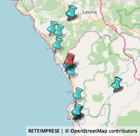 Mappa 87020 Tortora CS, Italia (8.5515)