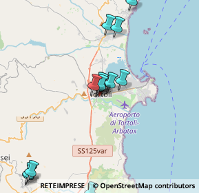 Mappa Via Amsicora, 08048 Tortolì NU, Italia (4.30357)