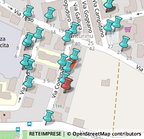 Mappa Via Coghinas, 08048 Tortolì NU, Italia (0.07083)