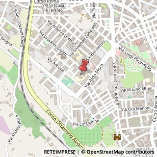 Mappa Via Sandro Pertini, 73039 Tricase LE, Italia, 73039 Tricase, Lecce (Puglia)
