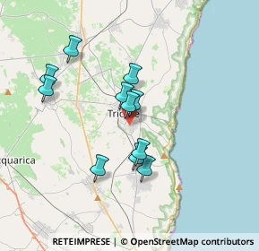 Mappa Via Pietro Maroncelli, 73039 Tricase LE, Italia (3.26636)