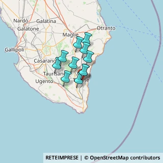 Mappa Via Pietro Maroncelli, 73039 Tricase LE, Italia (8.22818)