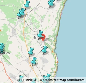 Mappa Via Stanislao Cannizzaro, 73039 Tricase LE, Italia (7.05722)