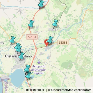Mappa S.S. 388 Km 6, 09088 Simaxis OR, Italia (6.01167)