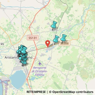 Mappa SS  388 Km 6, 09088 Simaxis OR, Italia (5.321)