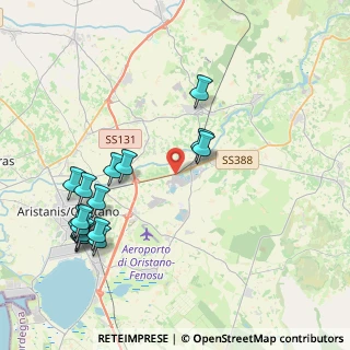 Mappa SS  388 Km 6, 09088 Simaxis OR, Italia (5.0525)
