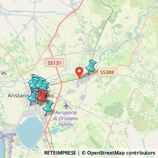 Mappa S.S. 388 Km 6, 09088 Simaxis OR, Italia (5.22455)