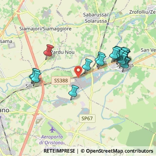 Mappa SS  388 Km 6, 09088 Simaxis OR, Italia (2.3085)