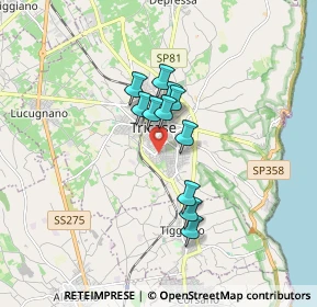 Mappa Via Giuseppe Mazzini, 73039 Tricase LE, Italia (1.29273)