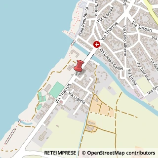 Mappa Via Tharros, 09072 Cabras, Oristano (Sardegna)