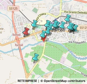 Mappa Via Giuseppe Garibaldi, 08048 Tortolì NU, Italia (0.448)
