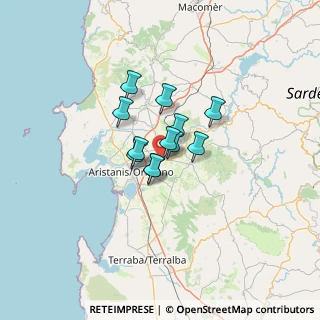 Mappa Lott. Casu E Piu, 09088 Simaxis OR, Italia (7.83167)