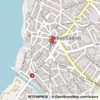 Mappa Via Cavallotti, 14, 09072 Cabras, Oristano (Sardegna)