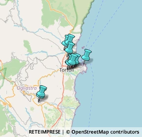 Mappa Via Asfodelo, 08048 Tortolì NU, Italia (3.69909)