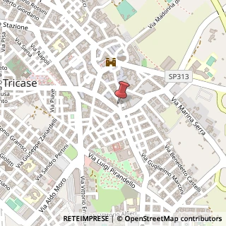 Mappa Via Vito Raeli, 3, 73039 Tricase LE, Italia, 73039 Tricase, Lecce (Puglia)