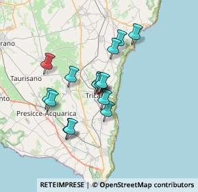 Mappa Via Giuseppe Pasquali, 73039 Tricase LE, Italia (5.794)