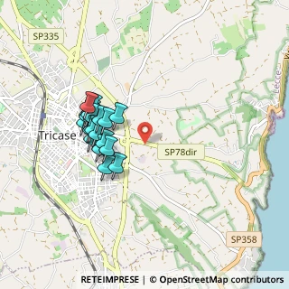 Mappa Di Porto, 73039 Tricase LE, Italia (0.884)