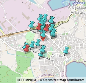 Mappa Via Parigi, 08048 Tortolì NU, Italia (0.33462)