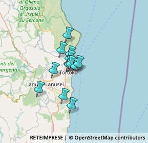 Mappa Via Parigi, 08048 Tortolì NU, Italia (8.54231)