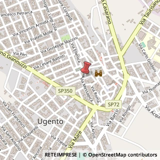 Mappa Via Messapica, 48/A, 73059 Ugento, Lecce (Puglia)