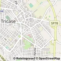 Hartă Tricase