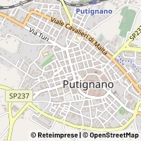 Mapa Putignano