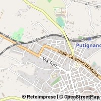 Karte Putignano