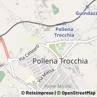 Mapa Pollena Trocchia