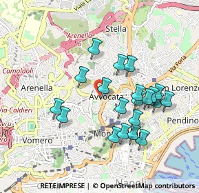 Mappa Vico Trinità Alla Cesarea, 80136 Napoli NA, Italia (0.927)