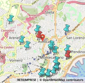 Mappa Vico Trinità Alla Cesarea, 80136 Napoli NA, Italia (1.2735)