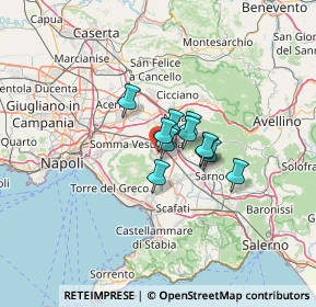 Mappa Via Michele Tenore, 80044 Ottaviano NA, Italia (7.45091)