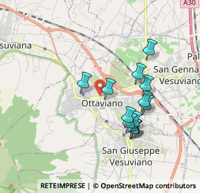 Mappa Via Michele Tenore, 80044 Ottaviano NA, Italia (1.76231)