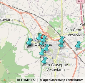 Mappa Via Michele Tenore, 80044 Ottaviano NA, Italia (1.53182)