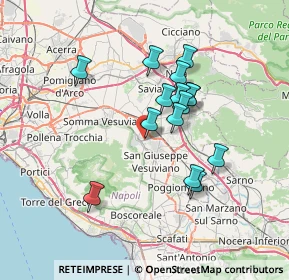 Mappa Via Francesco Perri, 80044 Ottaviano NA, Italia (6.358)