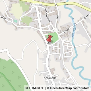 Mappa Via Fontanelle, 74, 83028 Serino, Avellino (Campania)
