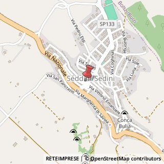 Mappa Via Vittorio Emanuele, 72, 07035 Sedini, Sassari (Sardegna)