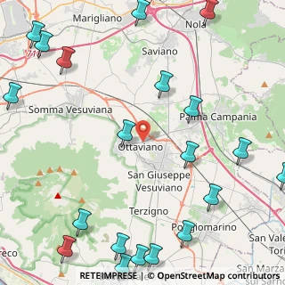 Mappa Via Ferrovia dello Stato, 80040 Ottaviano NA, Italia (7.059)