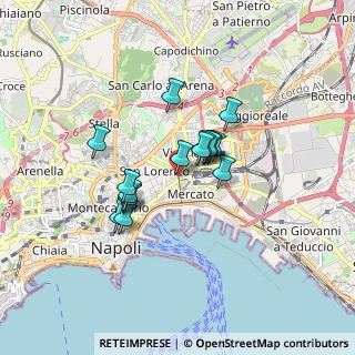 Mappa Via Charlie Chaplin, 80147 Napoli NA, Italia (1.33438)