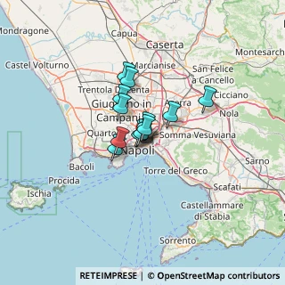 Mappa Via Charlie Chaplin, 80147 Napoli NA, Italia (7.35308)