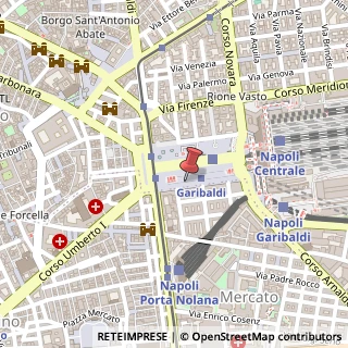 Mappa Piazza Giuseppe Garibaldi,  117, 80142 Napoli, Napoli (Campania)