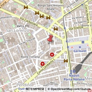 Mappa Via Della Maddalena, 40, 80139 Napoli, Napoli (Campania)