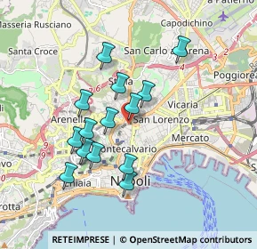 Mappa Vico Rose a S. Potito, 80135 Napoli NA, Italia (1.685)