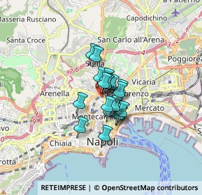 Mappa Vico Rose a S. Potito, 80135 Napoli NA, Italia (0.923)