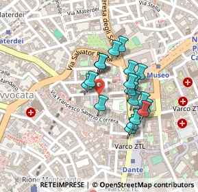Mappa Vico Rose a S. Potito, 80135 Napoli NA, Italia (0.177)