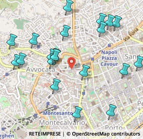 Mappa Vico Rose a S. Potito, 80135 Napoli NA, Italia (0.6325)